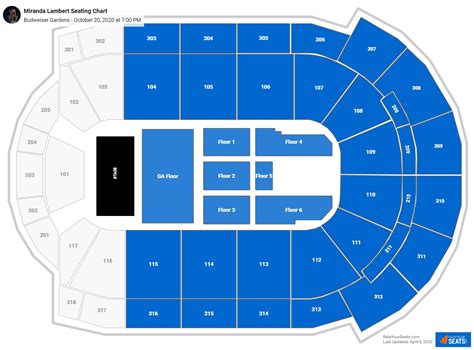 Budweiser Gardens Seating Chart - RateYourSeats.com