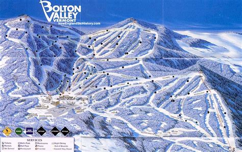 Bolton Valley Ski Map - Carlye Albertina