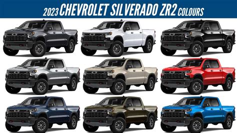 Chevy Silverado Color Chart Fashion Color Trends | Hot Sex Picture