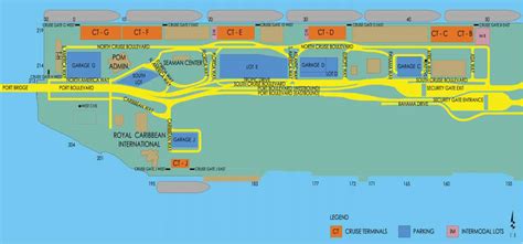 Miami Cruise Terminal Map | Tour Map