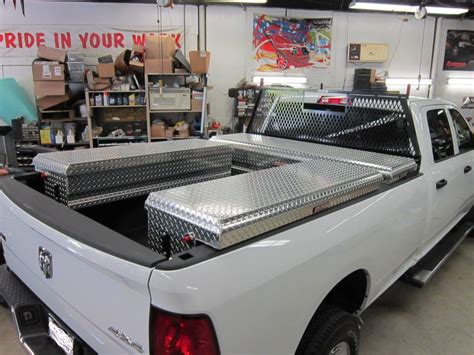 Truck Bed Toolbox Installation in Maryland & Other Work Truck ...