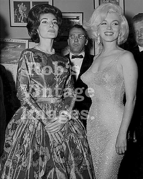 Marilyn Monroe Maria Callas Photo Retro Gala Dress JFK Birthday Party | ubicaciondepersonas.cdmx ...