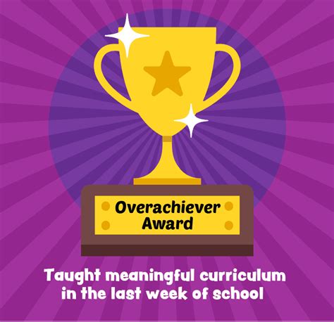 10 Awards Every Teacher Deserves - We Are Teachers