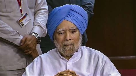 When 90-year-old Manmohan Singh attended Rajya Sabha to support ...