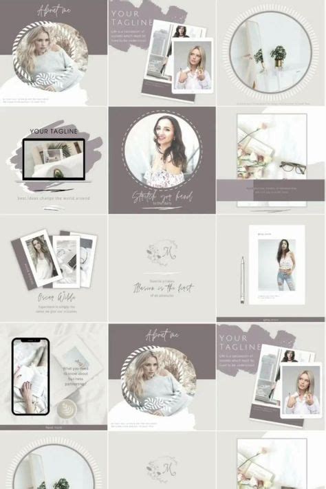 8 تصاميم حساب انستا ideas | instagram template, instagram design, instagram feed layout