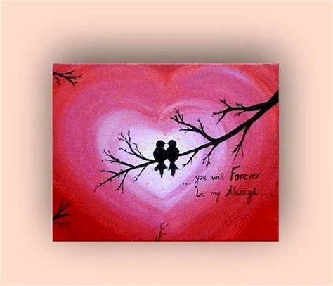 Pin by Kristi Holder on Art | Love birds painting, Canvas painting ...