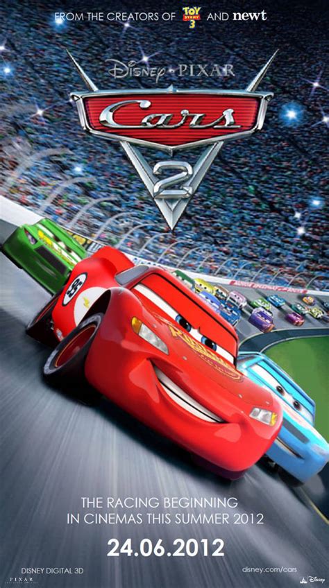 Cars 2 (2012) - Poster by Eliascarsjohnson1 on DeviantArt