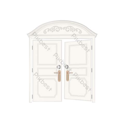 cartoon simple texture wooden door element | PNG Images AI Free Download - Pikbest