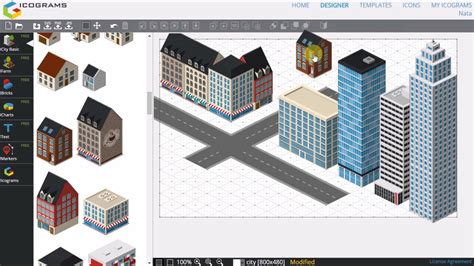 Design your first 3D City Map in Icograms - YouTube