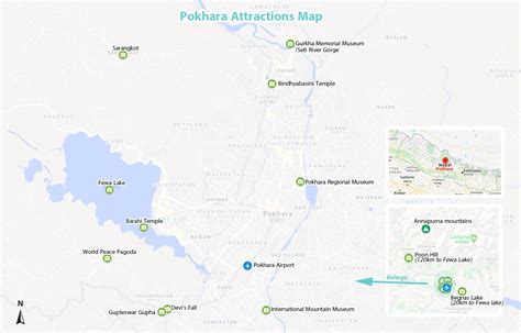 Pokhara Maps | Pokhara Nepal Map