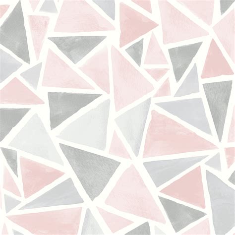 Arthouse Delta Geometric Glitter Triangle Textured Wallpaper 902002