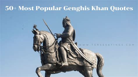 Genghis Khan Quotes