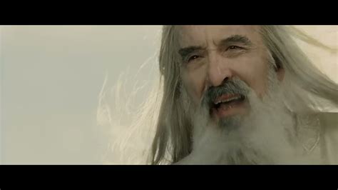 LOTR The Return of the King Death of Saruman 1080p - YouTube