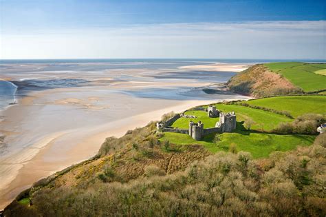 13 Welsh Castles with Breathtaking Coastal Views | Wales coastal path, Welsh castles, Coast path