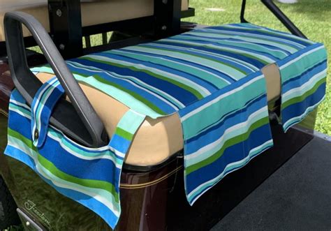 EZGO Club Car Universal Golf Cart Seat Cover with pockets