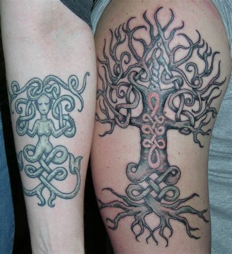 Pictish Mermaid & Celtic Tree | Medicine Tattoos by Jennifer… | Flickr