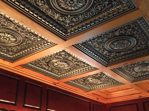 Photo Gallery for WoodGrid Coffered Ceiling System