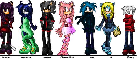 .:A Lovely Group:. - Sonic Fan Characters Photo (28816009) - Fanpop