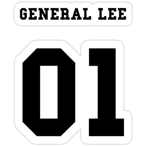 "General Lee 01" Stickers by tttrickyyy | Redbubble