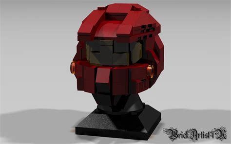 Lego Halo Master Chief Helmet by BrickArtist4U on DeviantArt