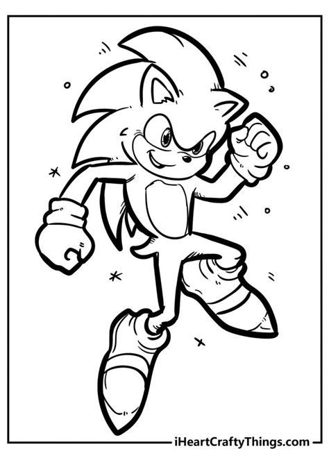 Sonic The Hedgehog Coloring Pages - 100% Free (2023)