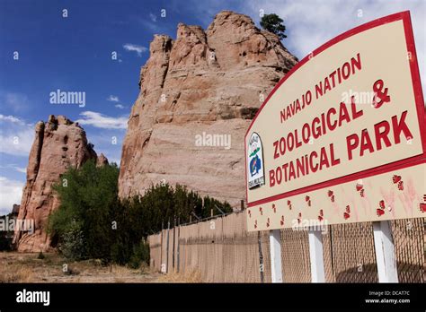 Window Rock, Arizona, USA. Capital of the Navajo Nation. Navajo Nation ...