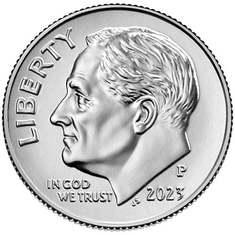 2023 Philadelphia Roosevelt Dime Roll Uncirculated