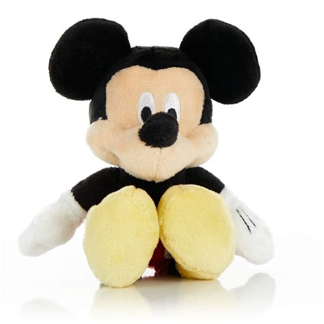 7" Disney Baby Mickey Mouse Stuffed Animal Plush Toy Mini Jingler ...