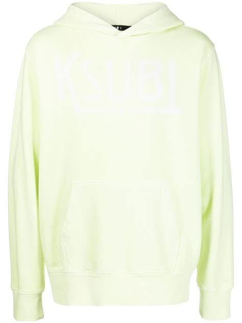 Ksubi logo-print Cotton Hoodie - Farfetch