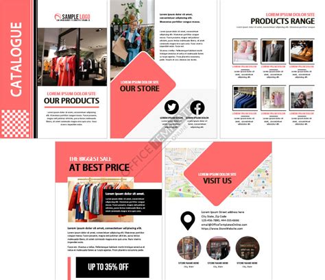 4+ Best Free Business Catalog Templates for Microsoft Word