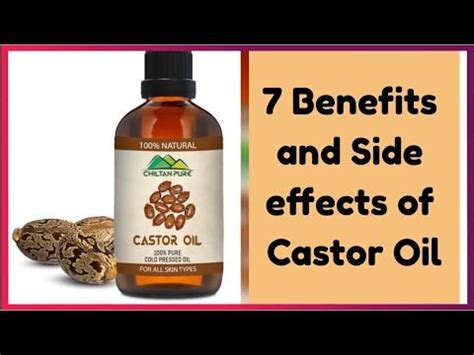 Consuming excess castor oil can cause nausea, stomach cramps, rashes, etc. Here's a complete ...