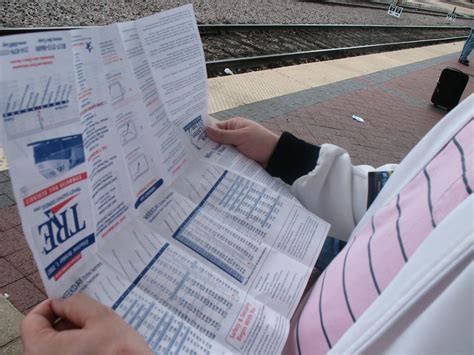 Trinity Railway Express | Checking the schedule | Flickr