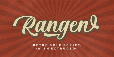 Download Rangen Fonts Family From Letterfreshstudio