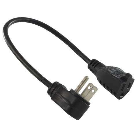 Conntek 05217 NEMA 5-15 Outlet Saver / Extender With 45° Flat Plug