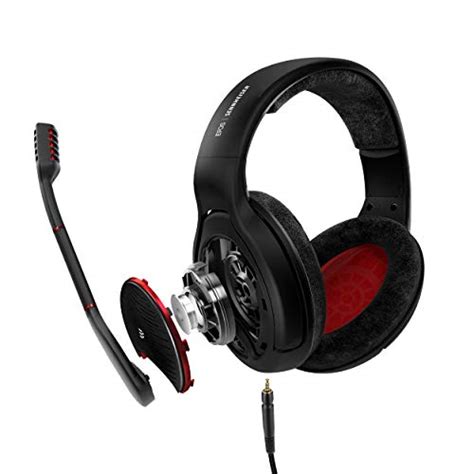 EPOS I Sennheiser GAME ONE Gaming Headset, Open Acoustic, Noise-canceling mic, Flip-To-Mute, XXL ...