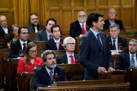 Prime Minister Justin Trudeau delivers a formal apology over the fate ...