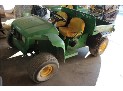 1999 JOHN DEERE GATOR 4X2 UTV VIN/SN:043667 - dump bed, meter reading ...