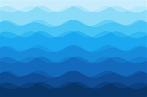 Abstract blue waves background for design 626047 Vector Art at Vecteezy