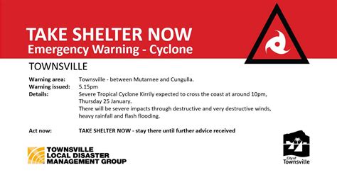 𝗧𝗔𝗞𝗘 𝗦𝗛𝗘𝗟𝗧𝗘𝗥 𝗡𝗢𝗪 –... - Townsville Disaster Information