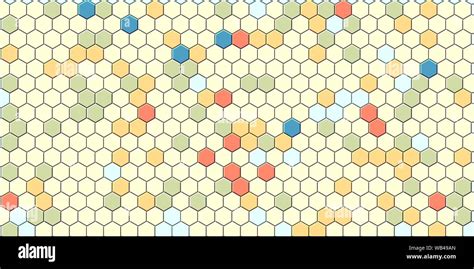 Honeycomb gold grid seamless background or Hexagonal cell texture Stock Photo - Alamy