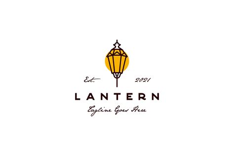 Lantern, Classic Street Lamp Logo Design Graphic by Weasley99 ...