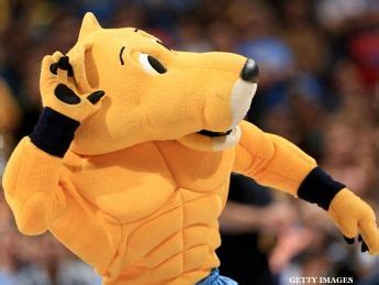 Nuggets Mascot Gets Revenge On Westbrook #mascots #NBA Sports Logos, Sports Teams, Sports ...