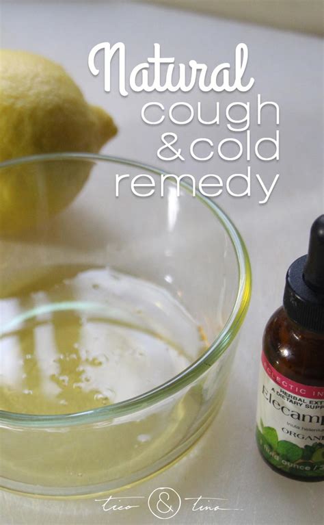 Natural Cough Remedy for Cold & Flu Season - Tico ♥ Tina