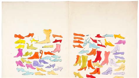 Inspired by Warhol Drawings on Offer at Christie’s, 15 Fabulous Pairs of Shoes - Vogue