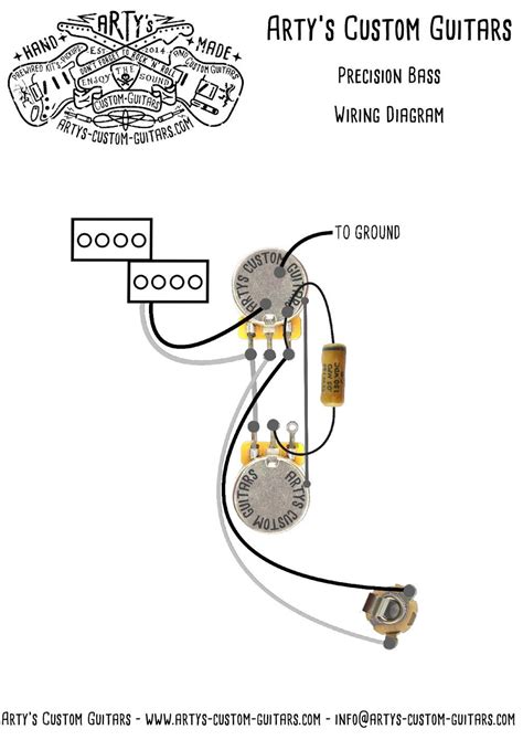 P Bass Wiring Diagram