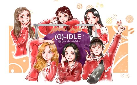 (G)I-dle fanart : r/GIDLE