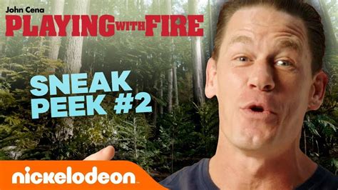 Playing With Fire ‘Exclusive Sneak Peek’ #2 w/ John Cena 🔥 Nick - YouTube