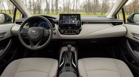 Interior 2020 Toyota Corolla