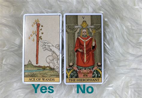 How to read “Yes or No” question with tarot – Tarot Singapore Online by ...