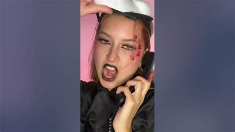 Scream Makeup🔪 Halloween - YouTube